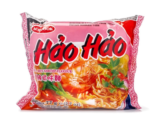 HẢO HẢO MÌ TÔM CHUA CAY (VỊ TÔM CHUA CAY) 3 OZ, 5-PACK