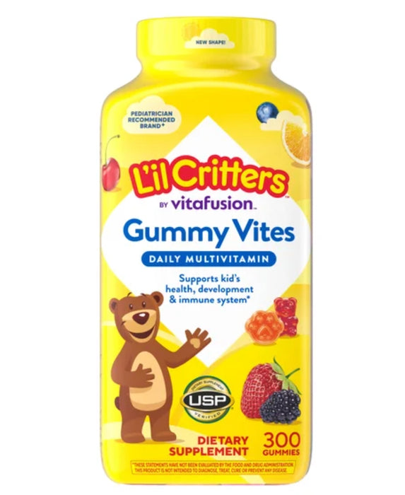 L'IL CRITTERS GUMMY VITES, 300 GUMMY BEARS