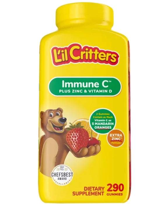 L'IL CRITTERS IMMUNE C, 290 GUMMIES
