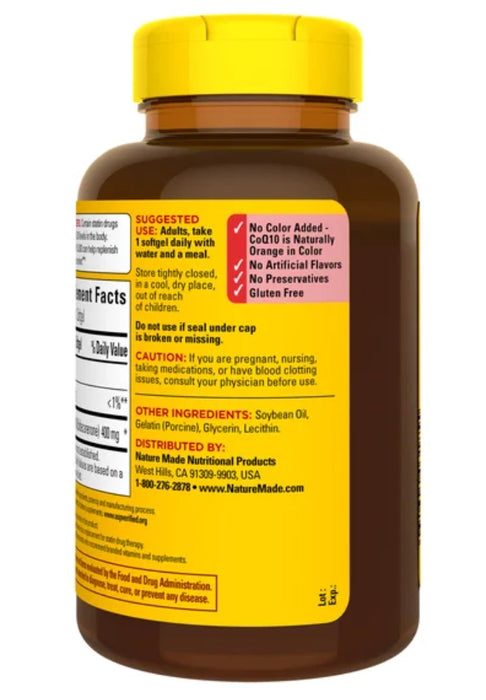 NATURE MADE COQ10 400 MG., 90 SOFTGELS