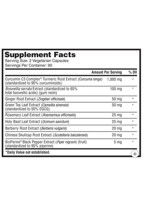 NATURE'S LAB WHOLE BODY HERBAL COMPLEX, 180 VEGETARIAN CAPSULES