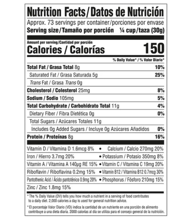 NESTLÉ NIDO FORTIFICADA, DRY WHOLE MILK, 4.85 LBS