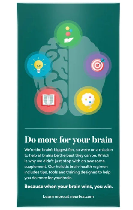 NEURIVA BRAIN SUPPLEMENT ORIGINAL, 50 CAPSULES