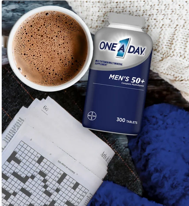 ONE A DAY MEN'S 50+ HEALTHY ADVANTAGE MULTIVITAMIN, 300 TABLETS