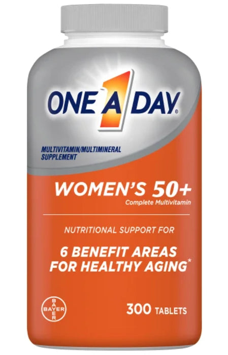 ONE A DAY WOMEN'S 50+ HEALTHY ADVANTAGE MULTIVITAMIN, 300 TABLETS