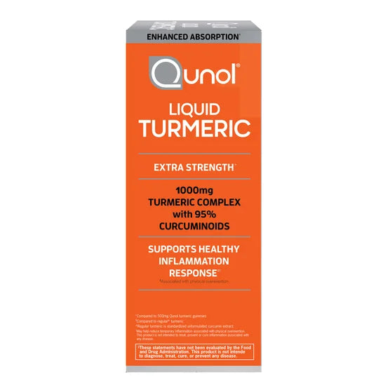 QUNOL LIQUID TURMERIC 1,000 MG, 30.4 FLUID OUNCES