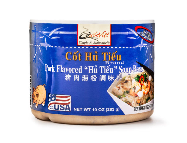 QUOC VIET - PORK FLAVORED "HU TIEU" SOUP BASE 10 OZ