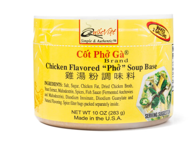 QUOC VIET - CHICKEN FLAVORED "PHO GA" SOUP BASE 10 OZ