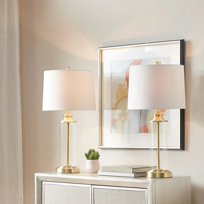 TABLE LAMP DESK LAMP, GOLD [SET OF 2]