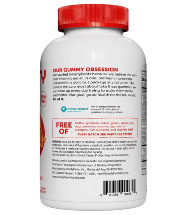 SMARTYPANTS KIDS FORMULA MULTIVITAMIN, 180 GUMMIES