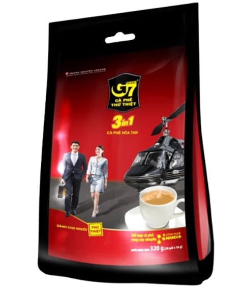 TRUNG NGUYEN G7 3-IN-1 INSTANT COFFEE, 20-PACKAGE