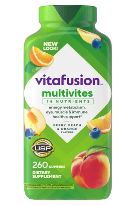VITAFUSION MULTIVITES, 260 GUMMIES