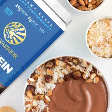 WARRIOR BLEND CHOCOLATE PROTEIN - PEA PROTEIN POWDER 375G - CASE OF 3